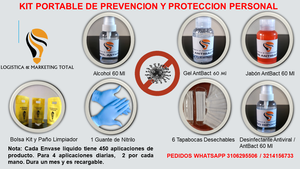 KIT PORTABLE DE PROTECCIÓN PERSONAL